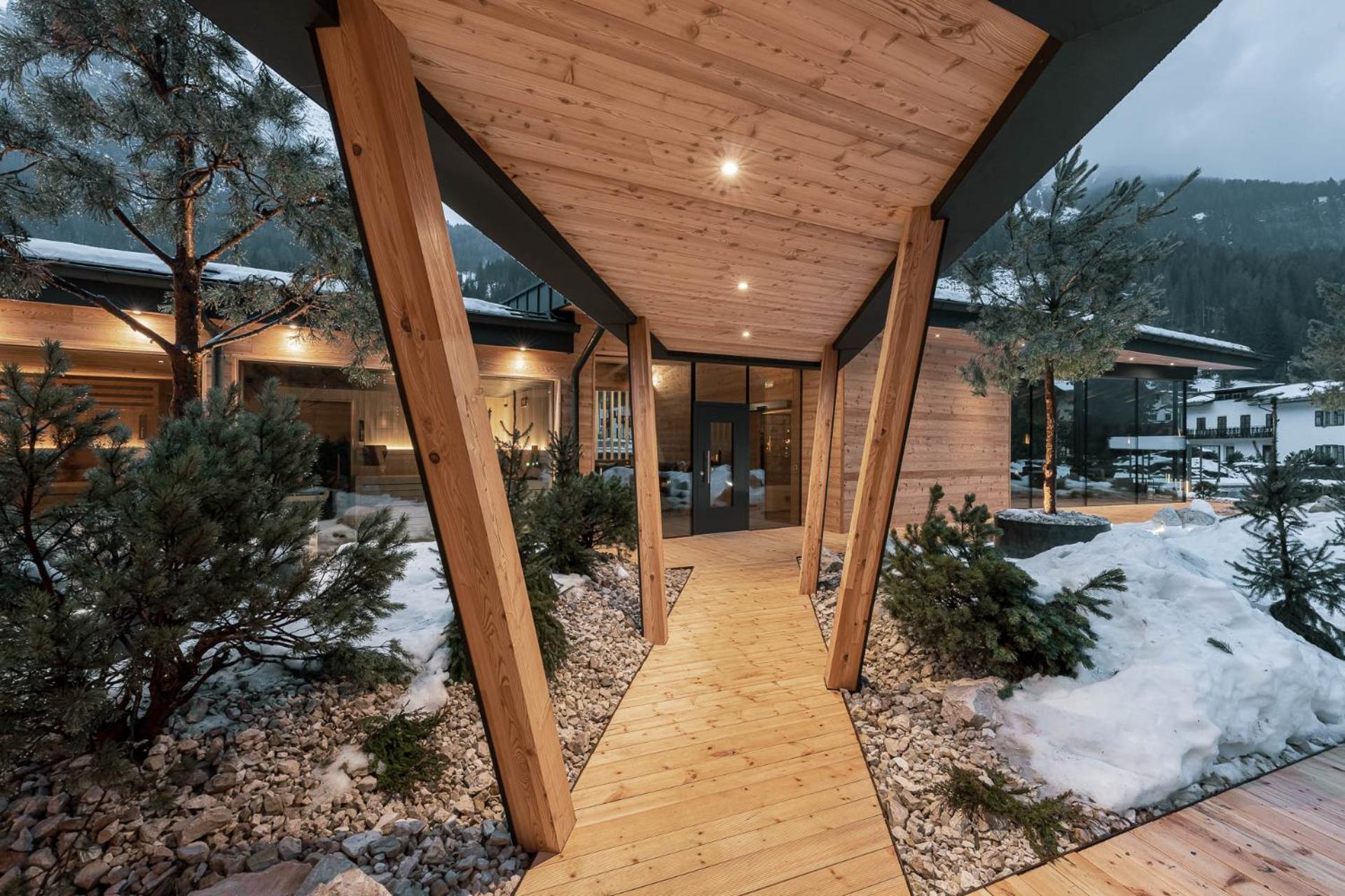 Hotel Majon Miramonti Canazei Exteriér fotografie